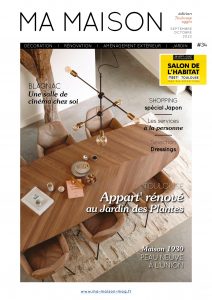 Décoratrice d'intérieur Toulouse_Couverture Ma Maison Magazine #34