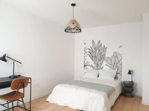 Décoratrice et designer d'intérieur à Toulouse_aménagement d'un appartement T4 pour location meublée.